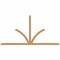 Ekena Millwork Richland Timber Gable Bracket, Western Red Cedar, 108"W x 54"H x 1 1/2"D x 3 1/2"F, 12/12 Pitch GBW108X54X0204RIC00SWR - alternate 1
